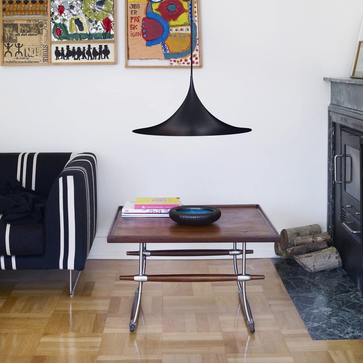 Modern Arch Shaped Metal Semi Pendant Light for Dining Table and Kitchen