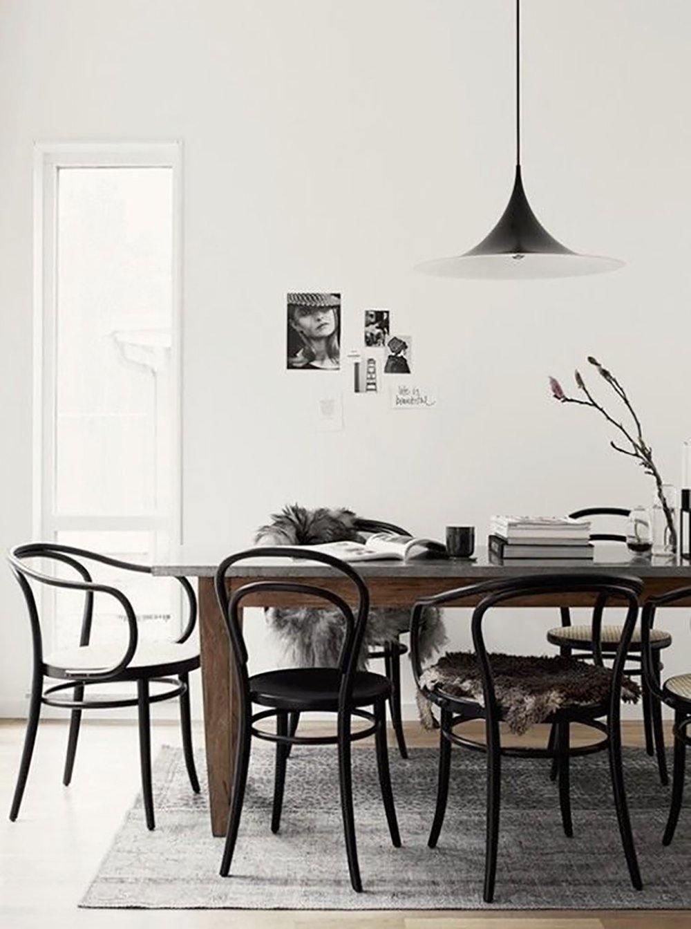 Modern Arch Shaped Metal Semi Pendant Light for Dining Table and Kitchen