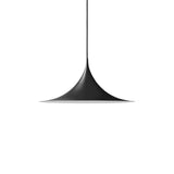 Modern Arch Shaped Metal Semi Pendant Light for Dining Table and Kitchen