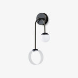 Modern Architectural LED Wall Sconce with Brass Finish and Three Color Temperature Modes