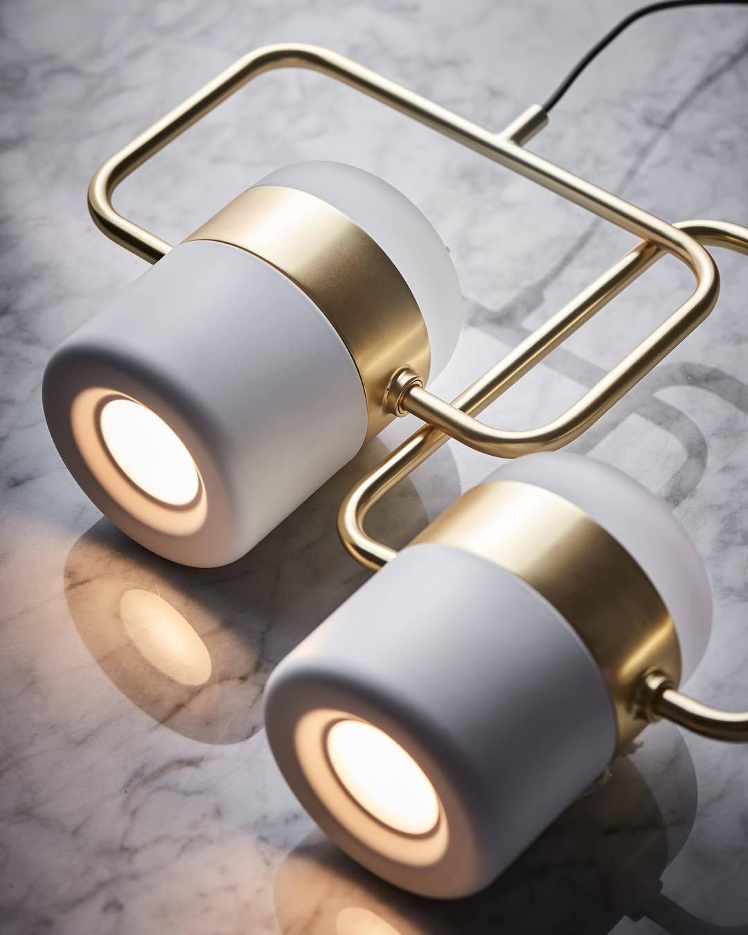 Modern Art Deco Geometric LED Pendant Light with Adjustable Rotating Acrylic Shade