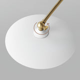 Modern Art Deco Mushroom Silhouette Glass Pendant Light Gold Chandelier Ceiling Fixture