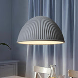 Modern Artistic Bowl Pendant Light Metal Resin Hanging Ceiling Fixture for Kitchen Island