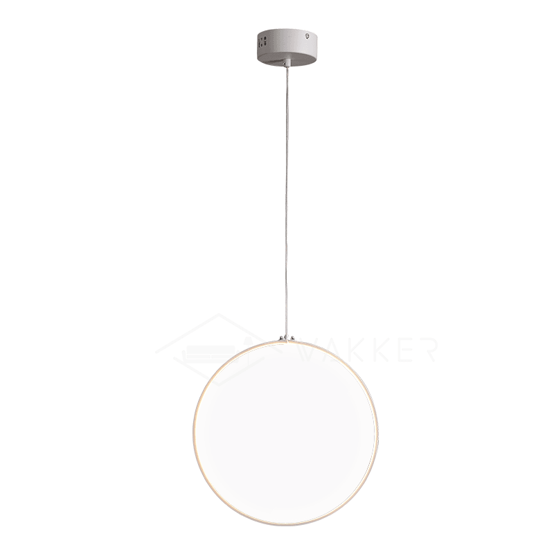 Modern Artistic Glass Lens LED Hanging Light Floating Multi Head Pendant Fixture
