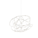 Modern Artistic Stainless Steel LED Pendant Light with Polycarbonate Diffusers