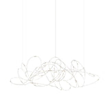 Modern Artistic Stainless Steel LED Pendant Light with Polycarbonate Diffusers