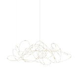 Modern Artistic Stainless Steel LED Pendant Light with Polycarbonate Diffusers