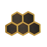 Modern Beehive LED Outdoor Wall Washer Light Waterproof Up and Down Exterior Sconce