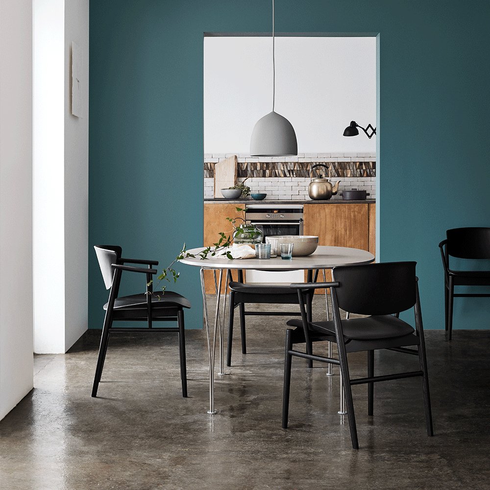 Modern Bell Shape Aluminum Pendant Light Minimalist Hanging LED Ceiling Fixture for Dining Room