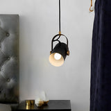 Modern Black Aluminum Alloy Industrial Pendant Light with Adjustable Lamp Head