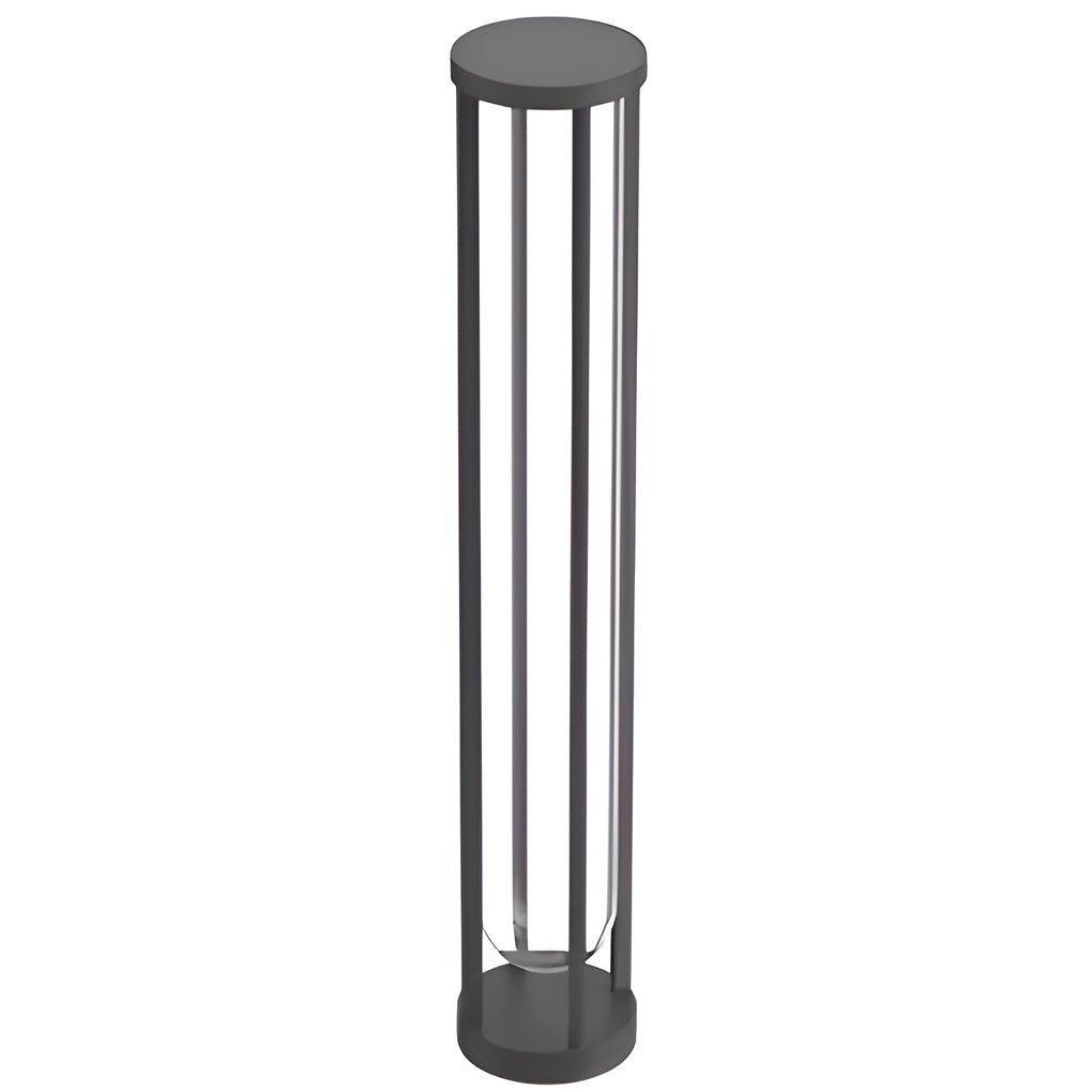 Modern Black Aluminum Landscape Pathway Light IP65 Waterproof LED Garden Pillar Post Lamp