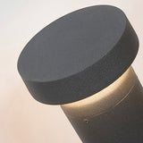 Modern Black Aluminum LED Landscape Path Light Waterproof Outdoor Garden Bollard Lamp 31 Inch