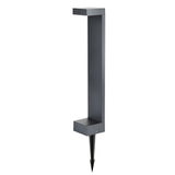 Modern Black Aluminum LED Outdoor Landscape Garden Path Bollard Light Waterproof IP65
