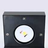 Modern Black Aluminum LED Outdoor Landscape Garden Path Bollard Light Waterproof IP65