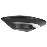 Modern Black Aluminum LED Outdoor Wall Sconce Waterproof Exterior Lighting for Garden Porch 4W Warm White
