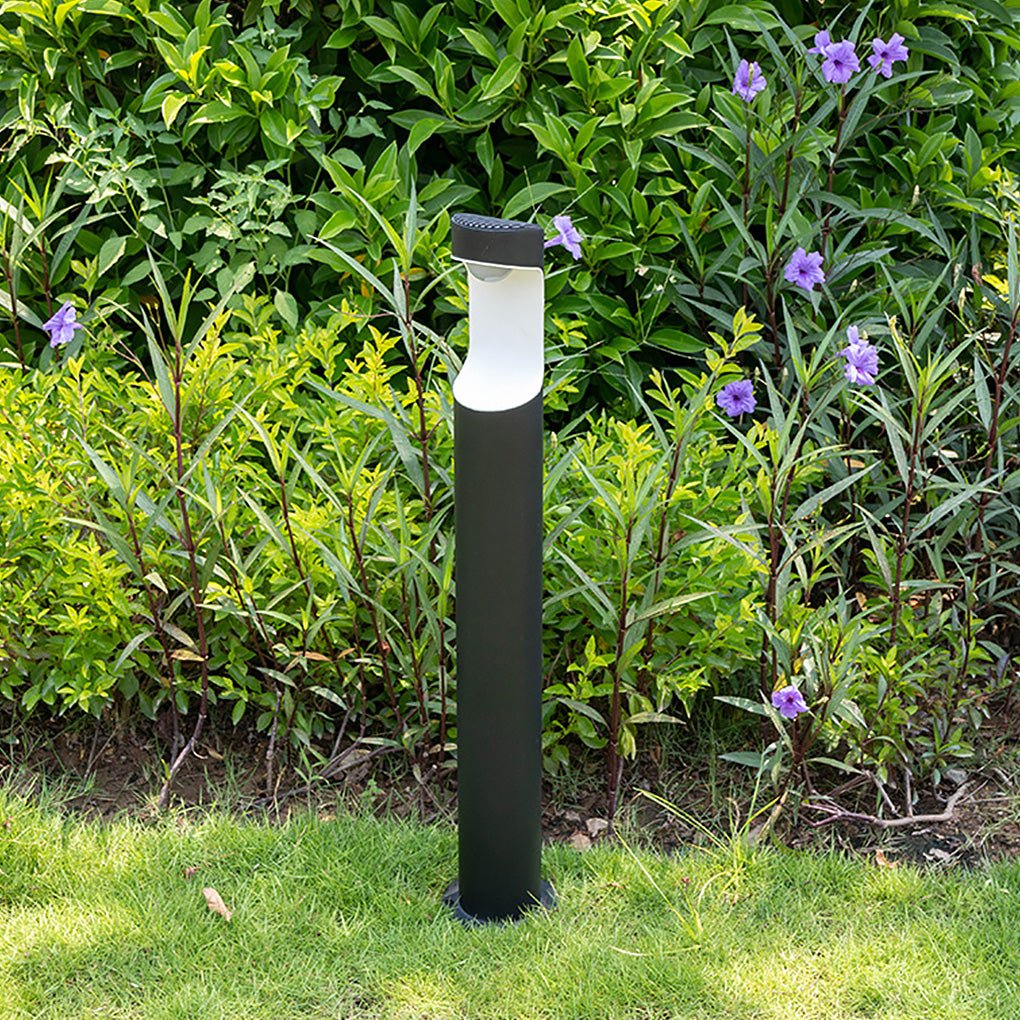 Modern Black Aluminum Outdoor Pathway Light IP65 Waterproof LED Garden Lawn Lamp