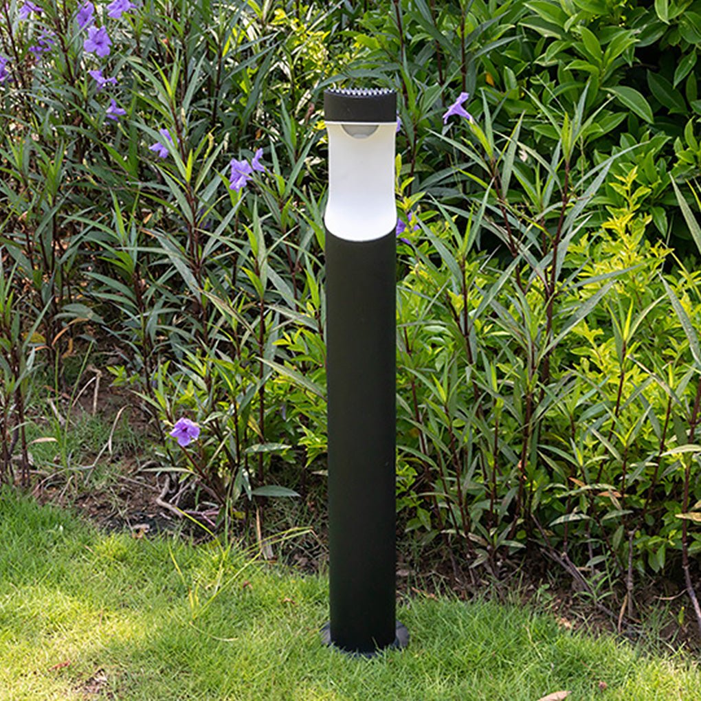 Modern Black Aluminum Outdoor Pathway Light IP65 Waterproof LED Garden Lawn Lamp