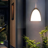 Modern Black Aluminum Outdoor Wall Sconce LED Waterproof Porch Light Garden Lighting Fixture