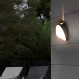 Modern Black Aluminum Outdoor Wall Sconce LED Waterproof Porch Light Garden Lighting Fixture