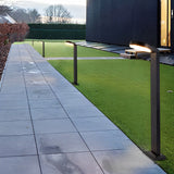 Modern Black Aluminum Waterproof LED Lawn Lamp for Outdoor Garden Path Lighting