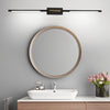Modern Black and Gold Linear LED Bathroom Vanity Light Wall Sconce for Mirror and Powder Room