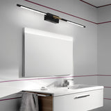 Modern Black and Gold Linear LED Bathroom Vanity Light Wall Sconce for Mirror and Powder Room