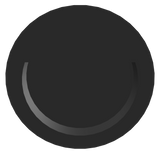 Modern Black Circular LED Outdoor Step Light and Exterior Wall Sconce for Patios and Stairways