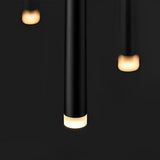 Modern Black Conical Tube Pendant Light COB LED Nordic Hanging Lamp for Dining Room
