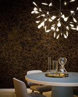Modern Black Firefly LED Branch Chandelier Botanical Floral Ceiling Light Fixture
