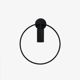 Modern Black Geometric Adjustable Wall Sconce for Bedside and Reading Nooks