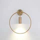 Modern Black Geometric Adjustable Wall Sconce for Bedside and Reading Nooks