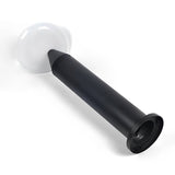 Modern Black LED Mushroom Pathway Light Waterproof Outdoor Aluminum Landscape Lawn Lamp