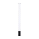 Modern Black LED Outdoor Garden Pathway Light Cylindrical Waterproof Acrylic Post Lamp