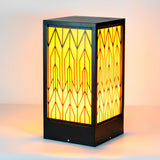 Modern Black LED Outdoor Lawn Lamp Waterproof IP65 Pathway Landscape Lighting for Garden