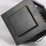 Modern Black LED Outdoor Path Light IP65 Waterproof Minimalist Garden Lawn Lamp for Villa Walkways