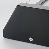 Modern Black LED Outdoor Wall Light Waterproof IP65 Exterior Sconce with Double Acrylic Shade