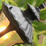 Modern Black Outdoor Lawn Light Waterproof Garden Pathway Lamp for Yard and Villa