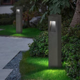 Modern Black Outdoor LED Pathway Lights Waterproof Aluminum Landscape Garden Lawn Lighting