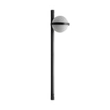 Modern Black Outdoor LED Sconce with Creative Flowerpot Waterproof Garden Wall Light Fixture
