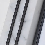 Modern Black Outdoor LED Wall Light IP54 Waterproof Resin Sconce for Garden and Villa