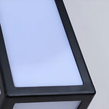 Modern Black Outdoor LED Wall Sconce with Motion Sensor IP65 Waterproof Lighting for Porch Garden