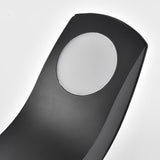 Modern Black Outdoor Pathway Lights Waterproof IP65 COB LED Garden Landscape Bollard Lighting