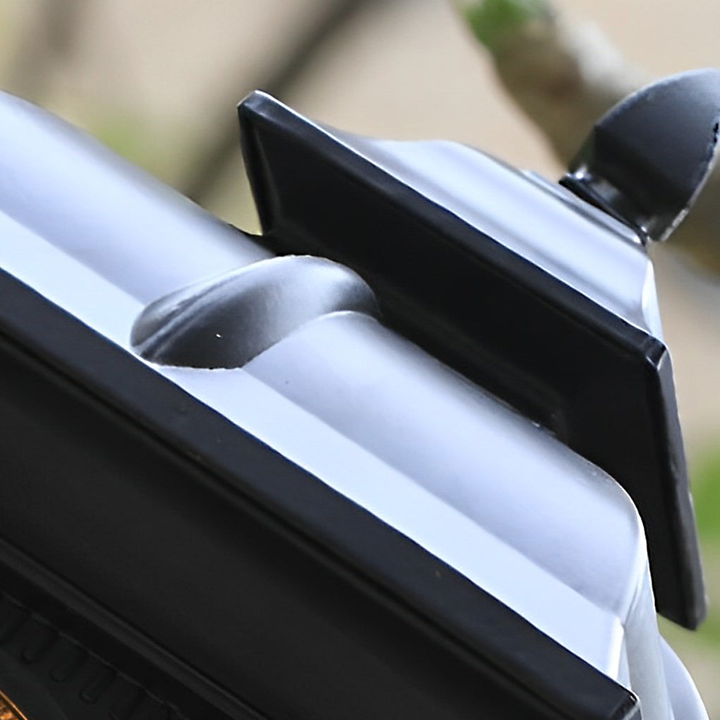 Modern Black Outdoor Street Light Waterproof LED Post Lamp for Garden and Lawn
