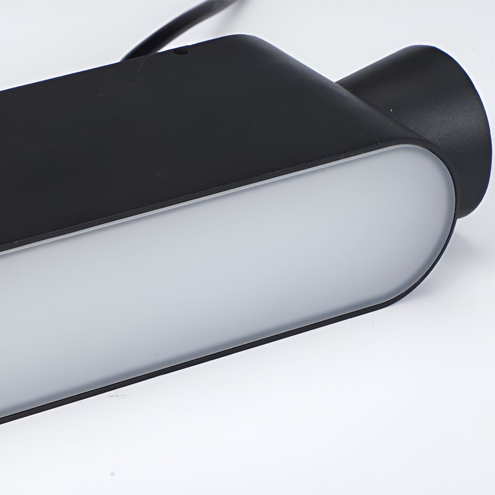 Modern Black Outdoor Wall Sconce IP65 Waterproof LED Up and Down Exterior Aluminum Light Fixture