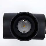 Modern Black Outdoor Wall Sconce IP65 Waterproof LED Up and Down Exterior Aluminum Light Fixture