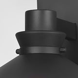 Modern Black Outdoor Wall Sconce Waterproof European Style Exterior Lighting Fixture