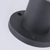 Modern Black Solar Powered Pathway Lights with Dusk to Dawn Sensor and Three Color Temperature Modes
