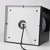 Modern Black Square LED Outdoor Post Light Waterproof Pathway Lamp for Backyard Landscaping