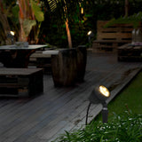 Modern Black Waterproof LED Landscape Spotlight Adjustable Outdoor Garden Path Light 6W