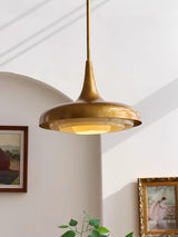 Modern Blossom Flower Glass Pendant Light Gold Floral Ceiling Hanging Fixture